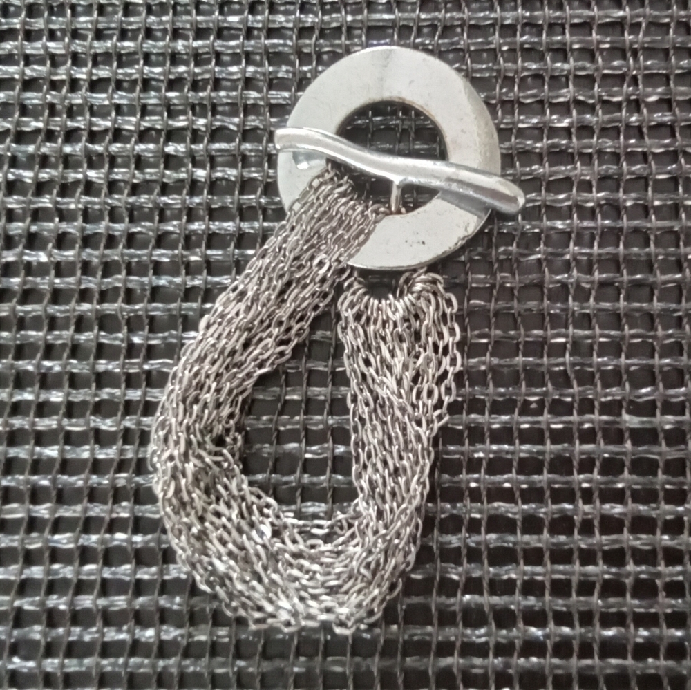 Olsen Chunky Silver-tone Chain Bracelet